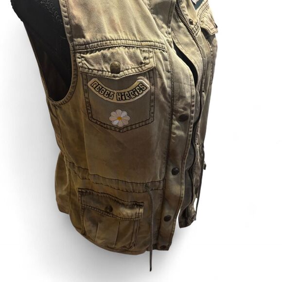 Max-studio uopcycled boho Women's vest L - Picture 5 of 8